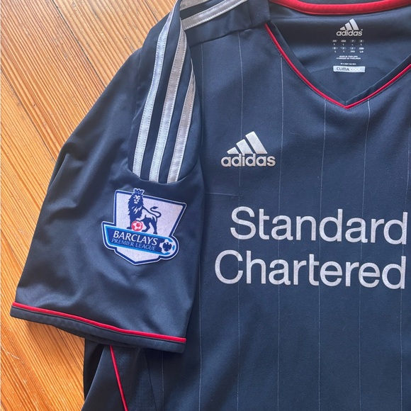 Adidas Liverpool Soccer FC Away Jersey Suarez Sz L - Picture 6 of 12